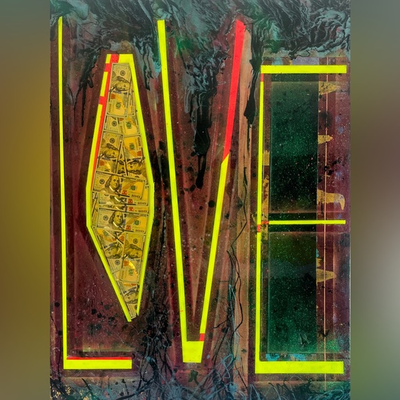 Original Painting, Home Decor, Textured Art - Picture 2 of 2